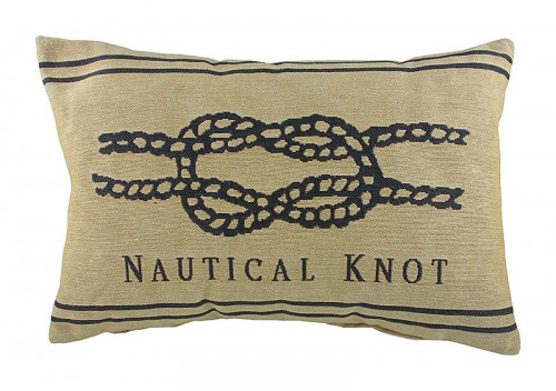 подушка с морским узлом nautical knot natural в Мурманске