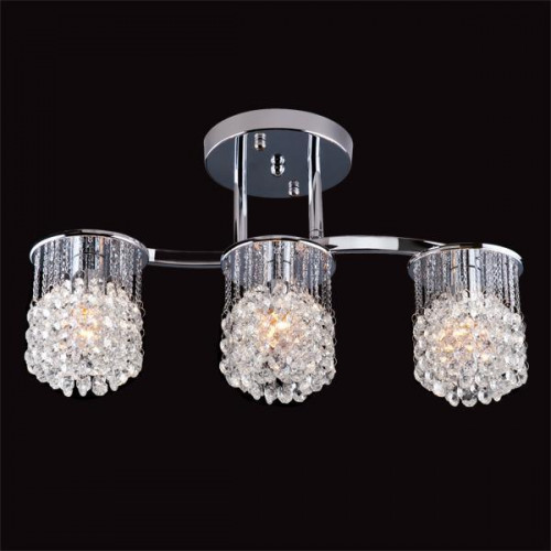 потолочная люстра eurosvet 3222/3 хром strotskis в Мурманске