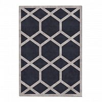 ковер ashton steel 150x220 серый в Мурманске
