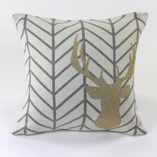подушка с рисунком golden deer, 45х45 см в Мурманске