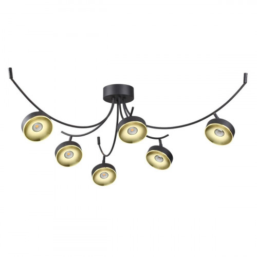 потолочная светодиодная люстра odeon light fineca 3812/42cl в Мурманске