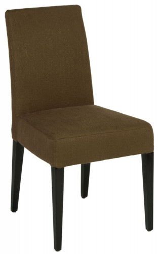 стул aylso dining chair кожа коричневая в Мурманске