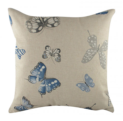 подушка с бабочками blue butterflies в Мурманске