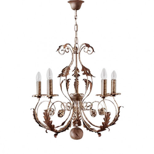 люстра 4962/5_v0580 от mm lampadari коричневая в Мурманске
