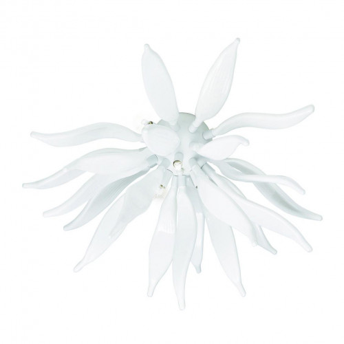потолочный светильник ideal lux leaves pl6 bianco в Мурманске