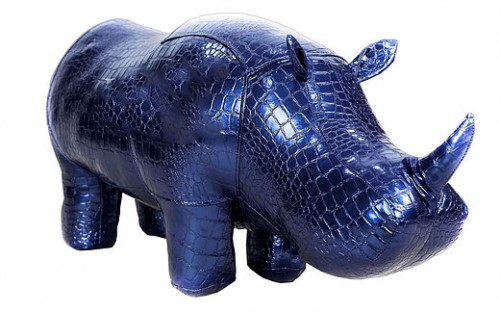 банкетка «пуф носорог» 85х35 ультрамарин в Мурманске