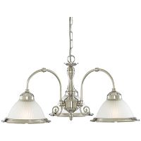 подвесная люстра arte lamp american diner a9366lm-3ss белая в Мурманске