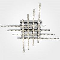 потолочный светодиодный светильник eurosvet soprano 90041/8 хром в Мурманске