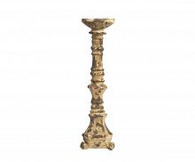 подсвечник фигурный бежевый состаренный на 1 свечу antique blue, 35 см в Мурманске