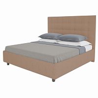 кровать двуспальная 180х200 серо-коричневая royal black в Мурманске