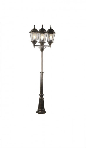 садово-парковый светильник arte lamp genova a1207pa-3bn в Мурманске