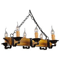 подвесная люстра arte lamp taverna a9525lm-6br в Мурманске