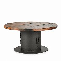стол кофейный stove чёрный в Мурманске