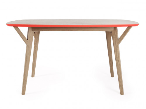 стол proso осветленный дуб, коралловый в Мурманске