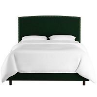 кровать двуспальная 160х200 зеленая everly emerald в Мурманске