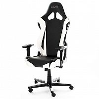 кресло геймерское dxracer racing черно-белое в Мурманске