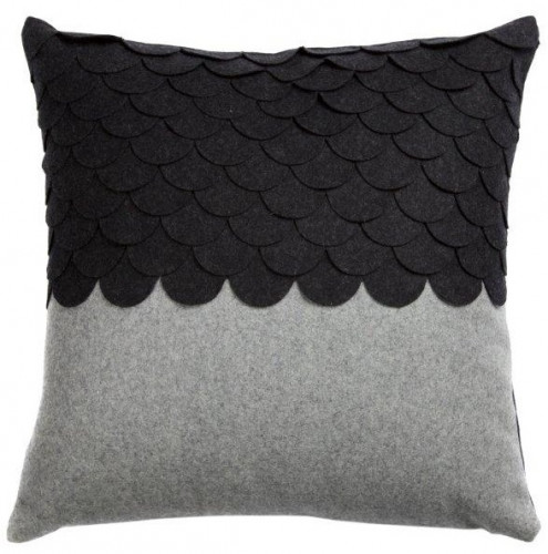 подушка c узором marbella dark gray 3 в Мурманске