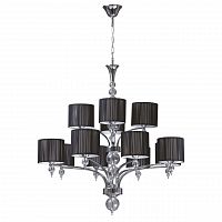 дизайнерская подвесная люстра spot light lyon 5070124 черная в Мурманске