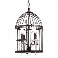 люстра vintage birdcage (51*34*54) коричневая в Мурманске