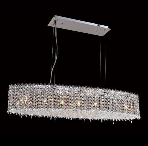 подвесной светильник crystal lux eternidat sp7 chrome в Мурманске