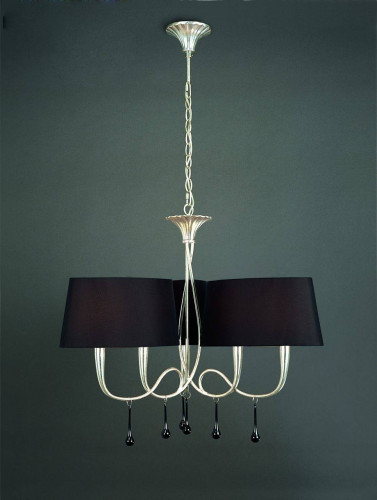 подвесная люстра mantra paola painted silver 3530 в Мурманске