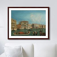 картина: venice, palazzo foscari and palazzo balbi, 1735г. в Мурманске