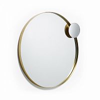 зеркало круглое золотое с дополнительным стеклом диаметр 76 см big ommy от la forma (ex julia grup) в Мурманске