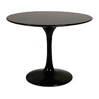 стол журнальный eero saarinen style tulip table черный в Мурманске