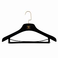 вешалка-плечики chanel черная для мужской одежды в Мурманске