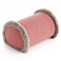 подушка большая-рол diagonal almond-red от gan в Мурманске