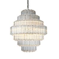 люстра vittoria 12 gold от delight collection прозрачная/золото в Мурманске