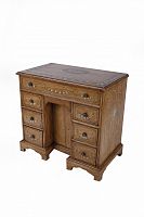 стол mini pedestal desk коричневый с рисунком в Мурманске