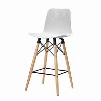 полубарный стул eiffel (eames style) белый в Мурманске