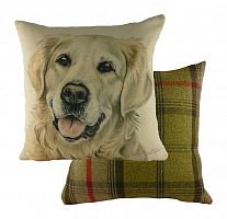 подушка с принтом waggydogs golden retriever в Мурманске