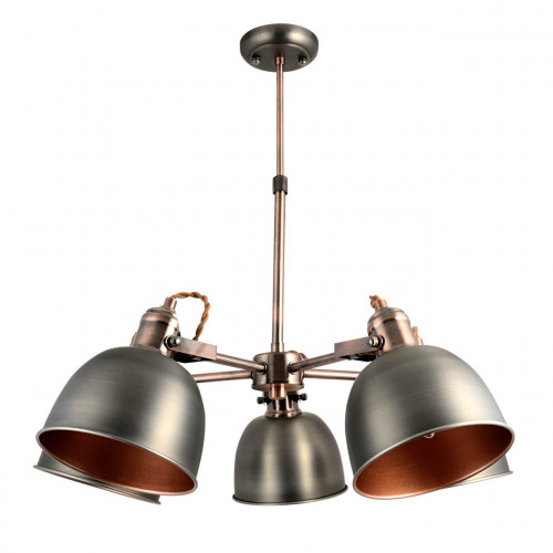 подвесная люстра mw-light вальтер 551011005 серебро в Мурманске