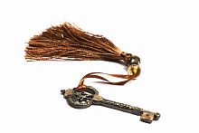 подхват для штор key with tassel brown в Мурманске