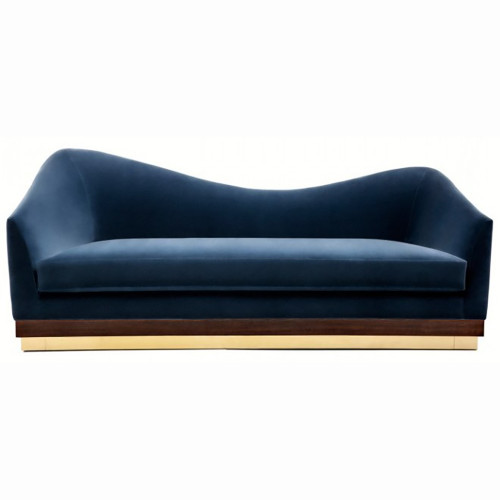 диван hughes sofa прямой синий в Мурманске