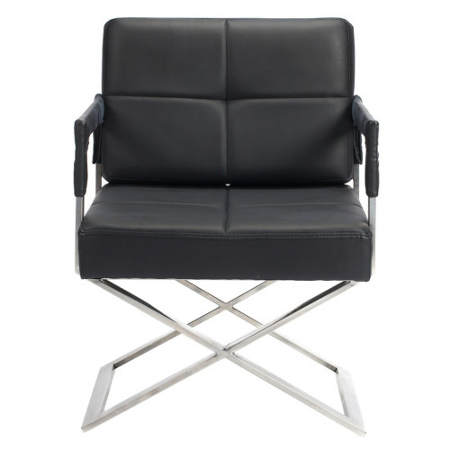 кресло aster x chair экокожа черное в Мурманске