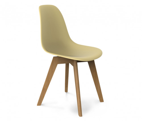 стул dsw бежевый s39 (eames style) в Мурманске