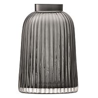 ваза pleat, 20 см, серая в Мурманске