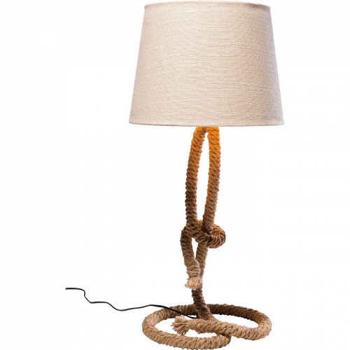 лампа настольная rope бежевая в Мурманске