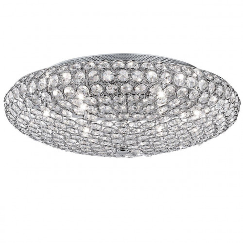 потолочный светильник ideal lux king pl9 cromo в Мурманске