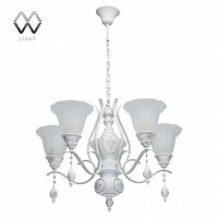 подвесная люстра mw-light версаче 639011505 белая в Мурманске