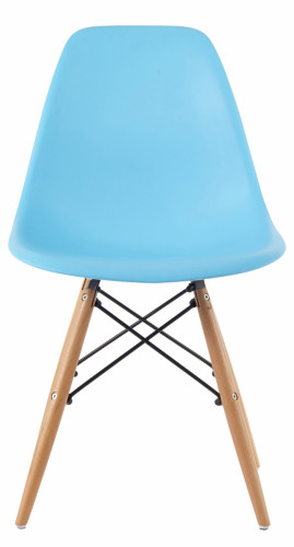 стул классический dsw голубой (eames style) в Мурманске