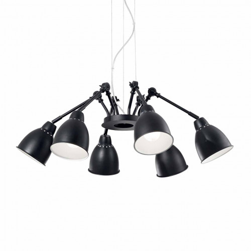 подвесная люстра ideal lux newton sp6 nero в Мурманске