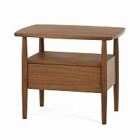 тумбочка прикроватная для спальни dowel коричневая в Мурманске