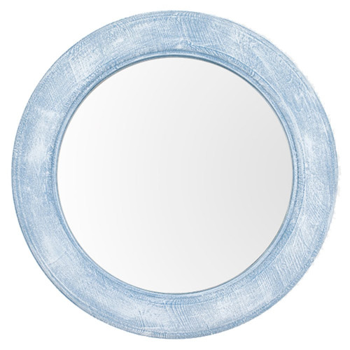 зеркало круглое голубое round window в Мурманске
