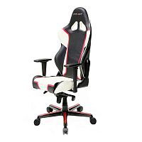 кресло геймерское dxracer racing черно-бело-красное в Мурманске