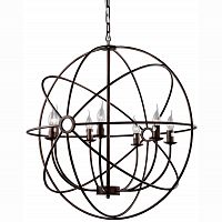 люстра foucault's orb crystal nude коричневая в Мурманске