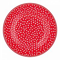 десертная тарелка dot red в Мурманске